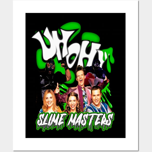 Slime Masters Wall Art by The Dark Vestiary